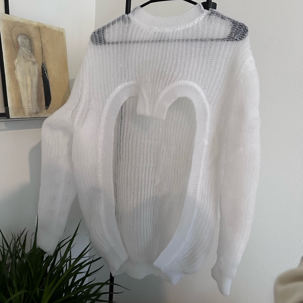 Burberry runway sweater size L